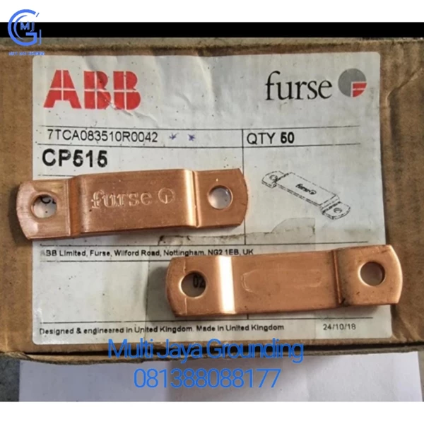 Furse DC tape clamp 3 × 25 mm