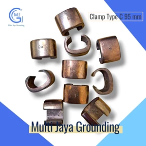 Klem C / C-Clamp / Clamp Kabel Ukuran 95 mm Bahan Tembaga