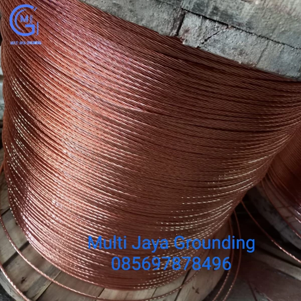 Bare copper conductor (kabel BC)25mm full